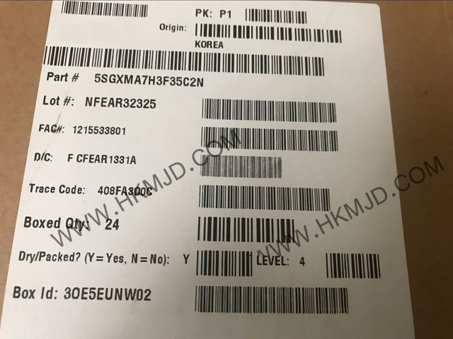 FPGA芯片 5SGXMA7H3F35C2N 現場可編程門陣列 FPGA - Stratix V GX 2560 LABs 552 IOs