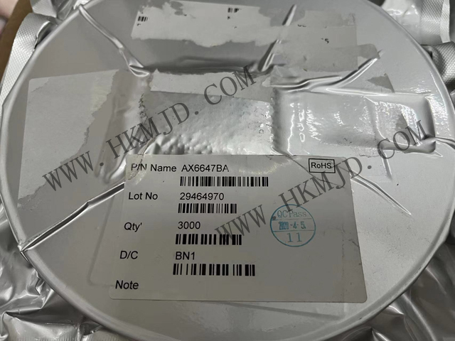 原裝現(xiàn)貨出售 AX6647BA 低壓差線性穩(wěn)壓器，KTS1677BEVH 負(fù)載開關(guān)