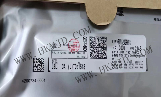 PCM5242RHBR (TI) 4.2VRMS DirectPath?、32 位、384kHz、114dB 音頻立體聲 DAC