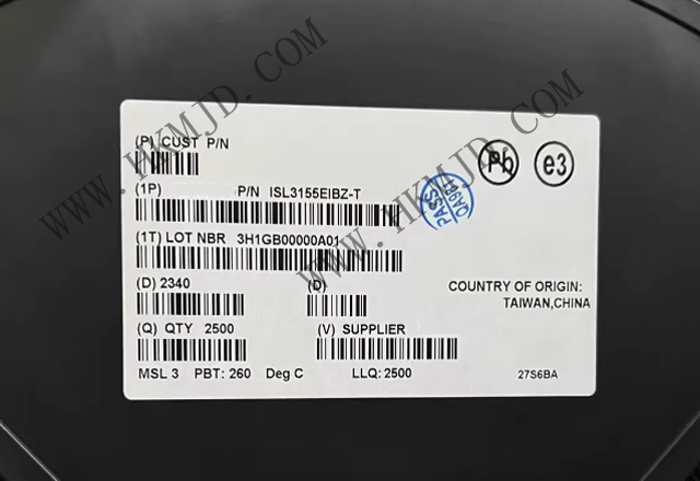 瑞薩電子 ISL3155EIBZ——高可靠性RS-485/RS-422收發(fā)器，帶16kV ESD保護(hù)功能