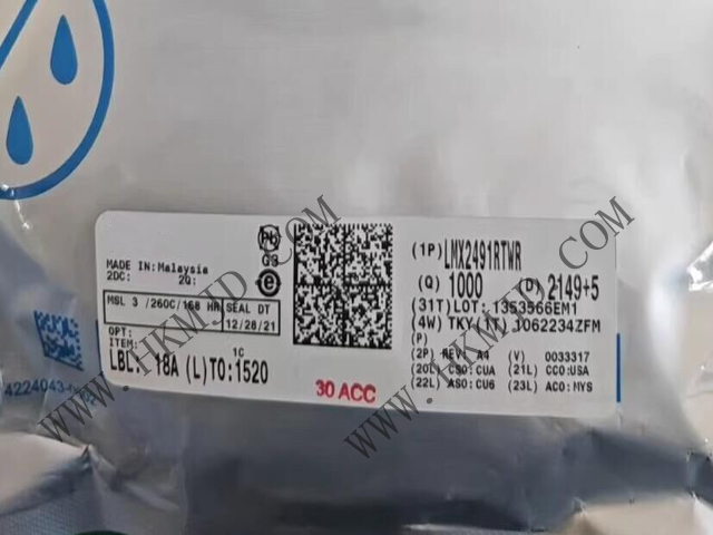 具有斜坡/線(xiàn)性調(diào)頻生成功能的【LMX2491RTWR】6.4GHz 低噪聲 RF PLL