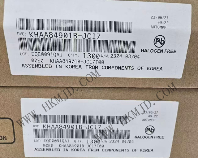 明佳達電子：KHAA84901B-JC17 高性能存儲芯片供應(yīng)商