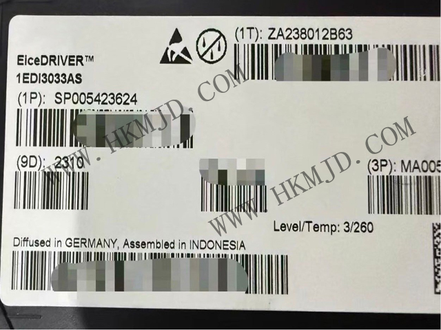 供應 英飛凌 1EDI3033AS 汽車單通道高壓柵極驅動器，適用于碳化硅 MOSFET