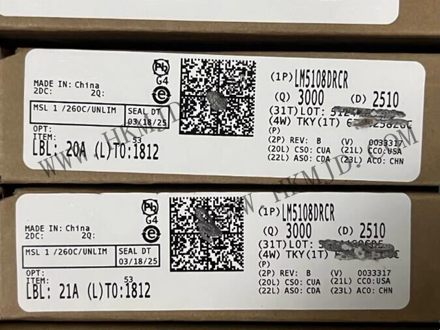 [供應(yīng) TI 電源管理IC] 供應(yīng)TI LM5108DRCR 2.6A，110V 半橋柵極驅(qū)動(dòng)器