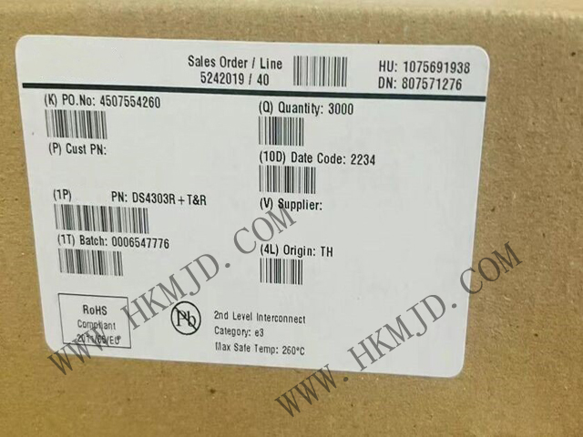 供應 Maxim DS4303R 電子可編程電壓基準，適用于自動工廠校準