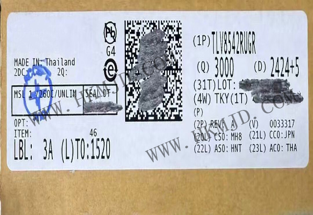 [供應(yīng) TI 放大器] TLV8542RUGR 500nA，RRIO 運(yùn)算放大器