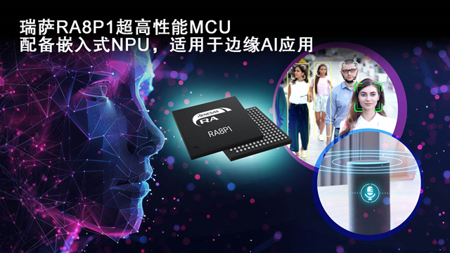 瑞薩電子推出搭載AI加速功能的1GHz微控制器， 樹立MCU性能新標(biāo)桿