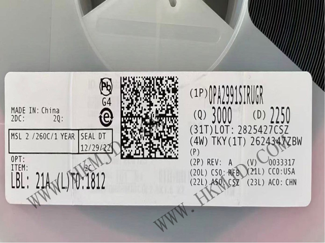 [出售] OPA2991SIRUGR (TI) 40V 雙通道低噪聲運(yùn)算放大器